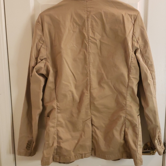 Banana Republic Tan Coat 38R - Picture 6 of 6